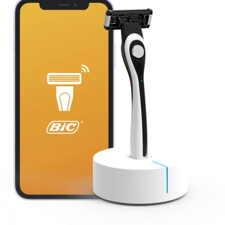 Unveiled at CES 2020, BIC's connected shaver was delivered to a group of testers to supplement data collected from unrepresentative panellists with real-world usage data.