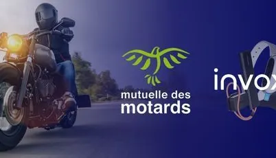 Mutuelle des Motards avec des traceurs GPS Invoxia