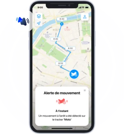 Pro GPS-Tracker – Diebstahlwarnungen – Invoxia