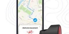 Traceur GPS vélo - Invoxia - Application