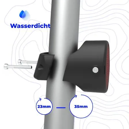 GPS-Fahrradtracker - Invoxia - Wasserdicht