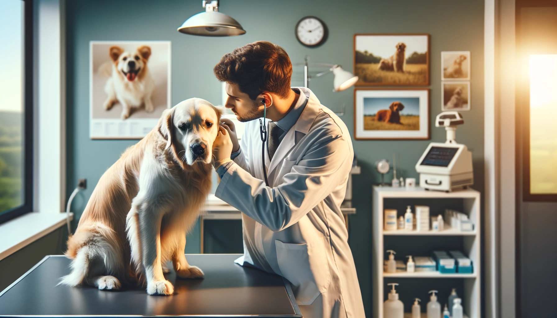 veterinarian_examining_a_dog_for_ticks